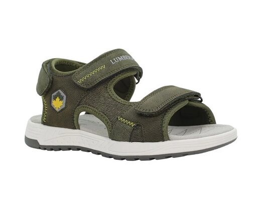 Sandales BREKY zaļš/dzeltens