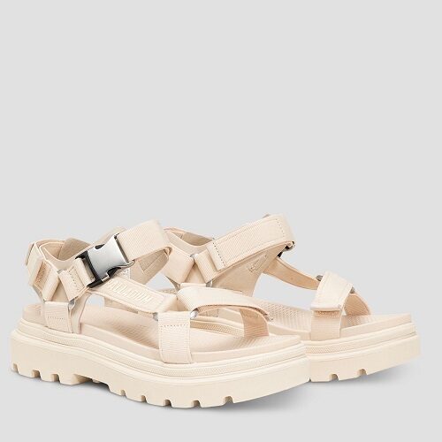 Sandales sievietēm Palladium Pallacruise Strap, bēšs