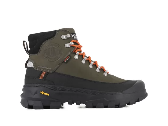 Palladium puszābaki Pallarider Thin WP+ zaļš