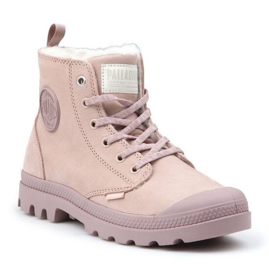 Palladium zābaki PAMPA HI ZIP WL, GAIŠI ROZĀ