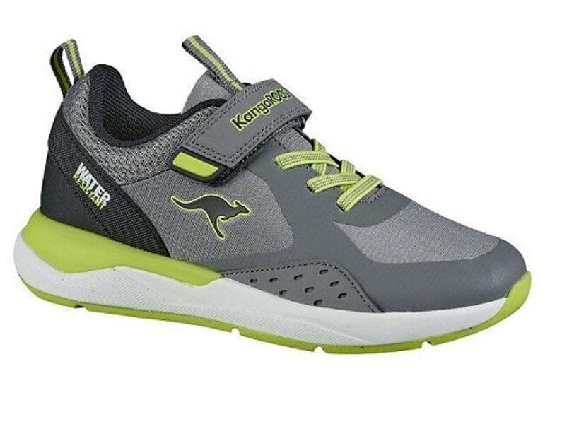 Kangaroos apavi bērniem KD-Dips EV pelēki _ laima zaļi