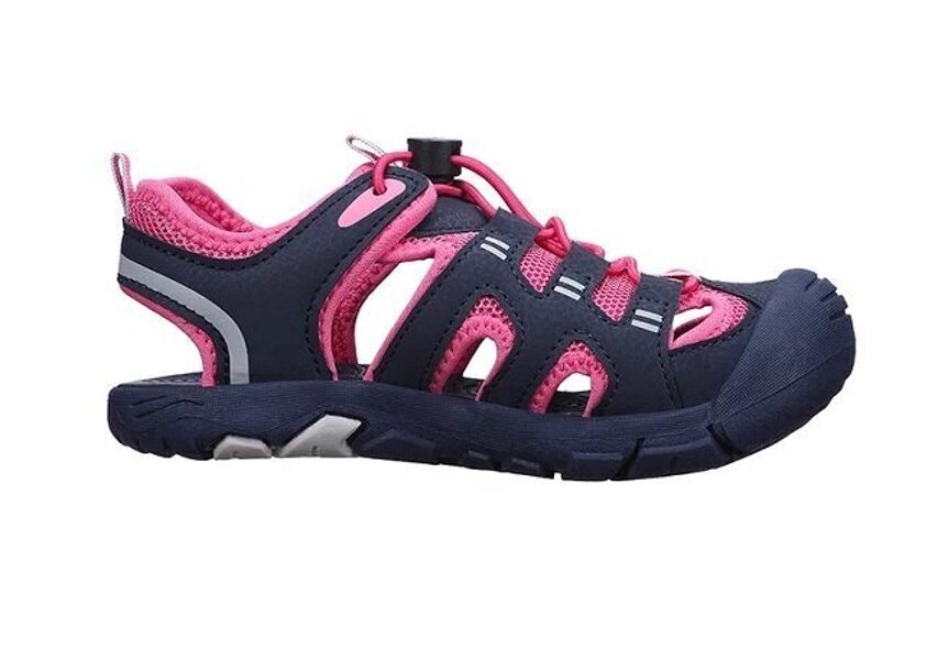 Kangaroos sandales meitenēm K-Trek Jam, zilas/rozā