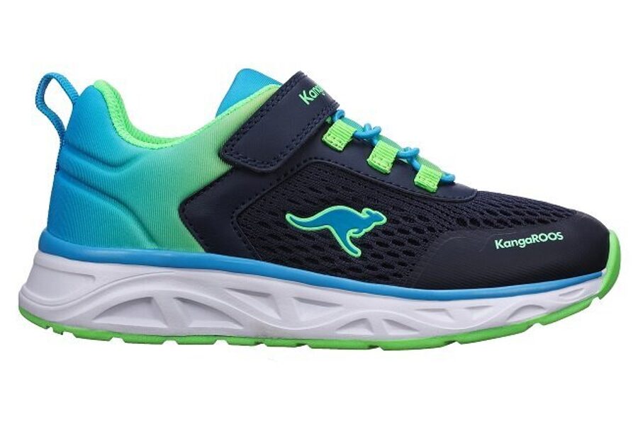 Kangaroos vasaras apavi bērniem K-OK Swirl EV zili _ gaišzili