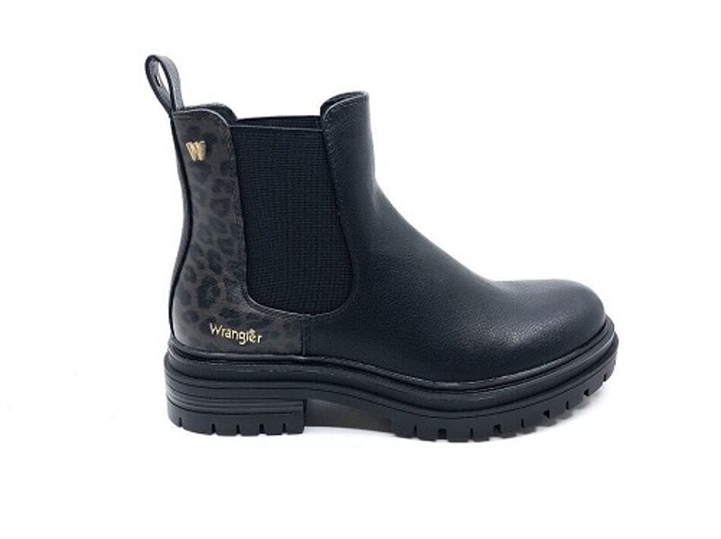 Wrangler zābaki COURTNEY SAFARI CHELSEA melni_haki