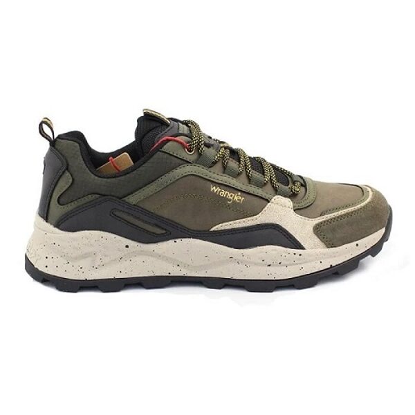 Wrangler zābaki vīriešiem Crossy Peak Fur, zaļi_melni